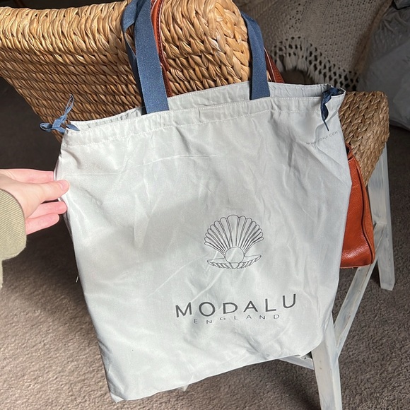 MODALU PIPPA TAN HANDBAG TAN LEATHER SHOULDER GRAB BAG - Picture 10 of 10
